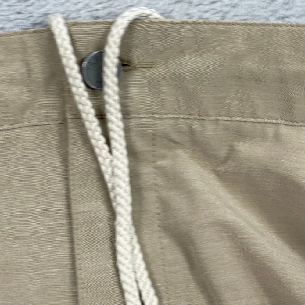 Faherty Shorts Mens 42 Khaki All Day Shorts Hybrid MSC0012 Flat Front Stretch